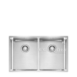 Cuba Box Dupla de Embutir 78cm Inox - 15198