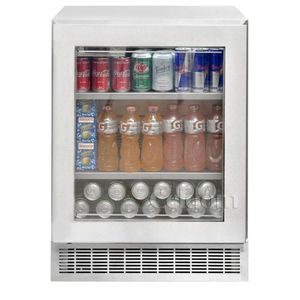 Cervejeira/Frigobar Premium Porta Inox e Vidro Abertura para Direita - CLD21059