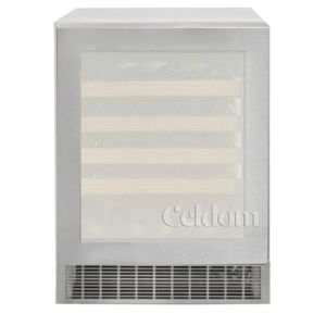 Adega Premium Porta Inox e Vidro Abertura para Esquerda - CLD21081