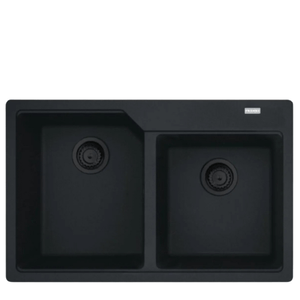Cuba Dupla de Sobrepor Urban Fragranite Onyx 86cm Preta - 17652
