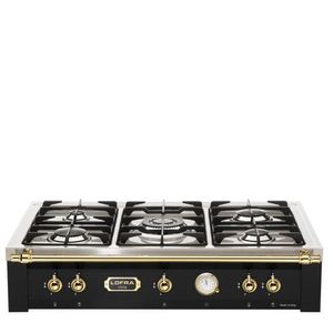 Rangetop Dolcevita 5 bocas 90cm Preto Fosco - TRNM96/5