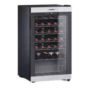 Adega Climatizada Até 35 Garrafas Porta Reversível Preto/Inox 220V - C35F