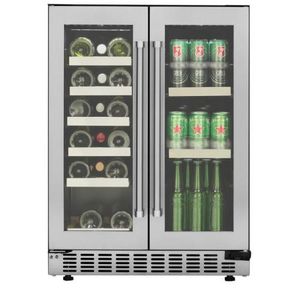 Adega Climatizada e Beer Center de Embutir 60cm Inox - JC-115DR220