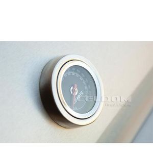 Churrasqueira Gás Natural Embutir 28" 2 Queimadores 71cm Inox - C1C28NG