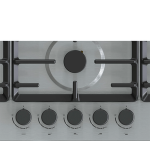 Cooktop Gás HomeMade 5 bocas 90cm Inox - GW951X-BR