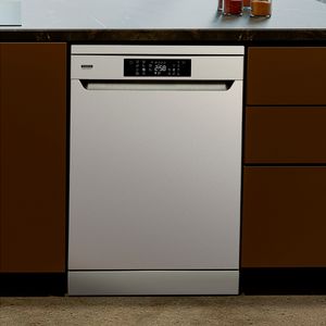 Lava Louças de Embutir ou Piso Silent Tramontina 16 Serviços Inox