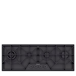 Cooktop Gás 4 Bocas Tramontina Slim Glass Black Series 100cm Vidro/Preto