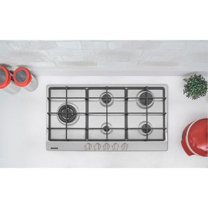 Cooktop Gás Tramontina Penta Plus 5 Bocas 90cm Inox