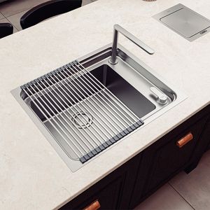 Escorredor de Louça Flexível Prime Tramontina Inox