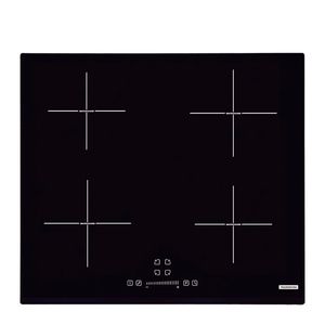 Cooktop Elétrico Indução Square Slider 4 Bocas 60cm Preto