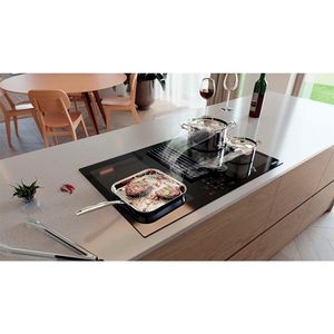 Cooktop Indução Coifa Integrada Modo Depurador 4 Zonas 80cm Vitrocerâmico