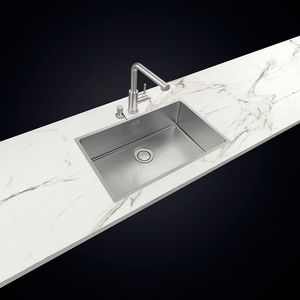 Cuba Embutir ou Sobrepor Tramontina Quadrum C/ Escape 70cm Inox