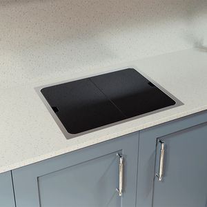 Cuba Embutir ou Sobrepor Tramontina Workstation Quadrum C/ Acessórios 50cm Inox