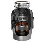 Triturador de Resíduos Alimentares, com capacidade da câmara de trituração de 980 ml e 4 níveis de trituração.