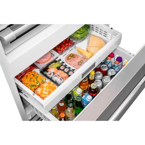 Refrigerador Bertazzoni Bottom Freezer 596L 90cm para Revestir Abertura Esquerda
