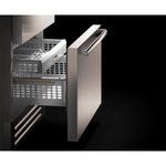 Gavetas com amortecimento para um fechamento sempre suave e seguro mesmo totalmente carregadas.