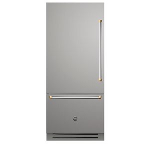 Refrigerador Bertazzoni Master Gold Bottom Freezer 596L 90cm Inox Abertura para Esquerda