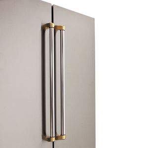 Refrigerador Bertazzoni Master Gold Bottom Freezer 596L 90cm Inox Abertura para Esquerda