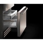 Gavetas com amortecimento para um fechamento sempre suave e seguro mesmo totalmente carregadas.