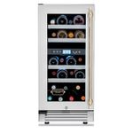 Adega TECNO Vintage de aplicação no piso ou embutida.