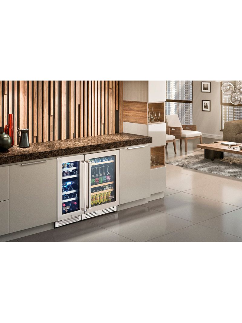 Embutimento perfeito podendo ser aplicado em um nicho sem frestas laterais de ventilação, proporcionando um elegante acabamento.