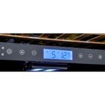 Painel Touch elegante, sem frestas e todo acionado por toque. Controla facilmente todas as funções e informa caso a porta fique aberta ou ocorra alteração de temperatura por queda de energia.