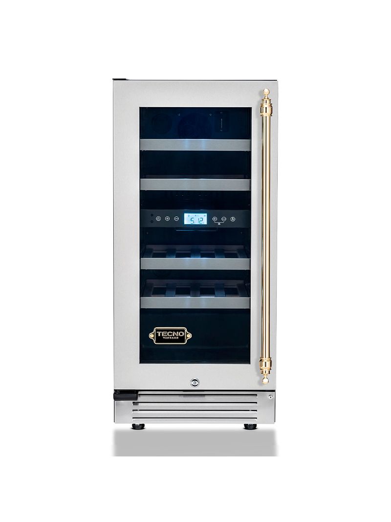 Aço inox escovado anti-manchas evita marcas de dedo, reduz a ocorrência de riscos e é fácil de limpar.