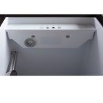 Iluminação LED facilita a visualização do interior da máquina e dos cubos de gelo. Oferece mais praticidade no uso.