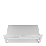 Coifa de Embutir Crissair Incasso com 70 cm de largura e acabamento em aço Inox.