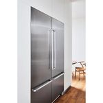 Embutimento Flush sem Frestas perfeitamente alinhados com a frente de qualquer móvel inclusive ao serem aplicados em duplas nas versões com portas em inox ou para revestir.