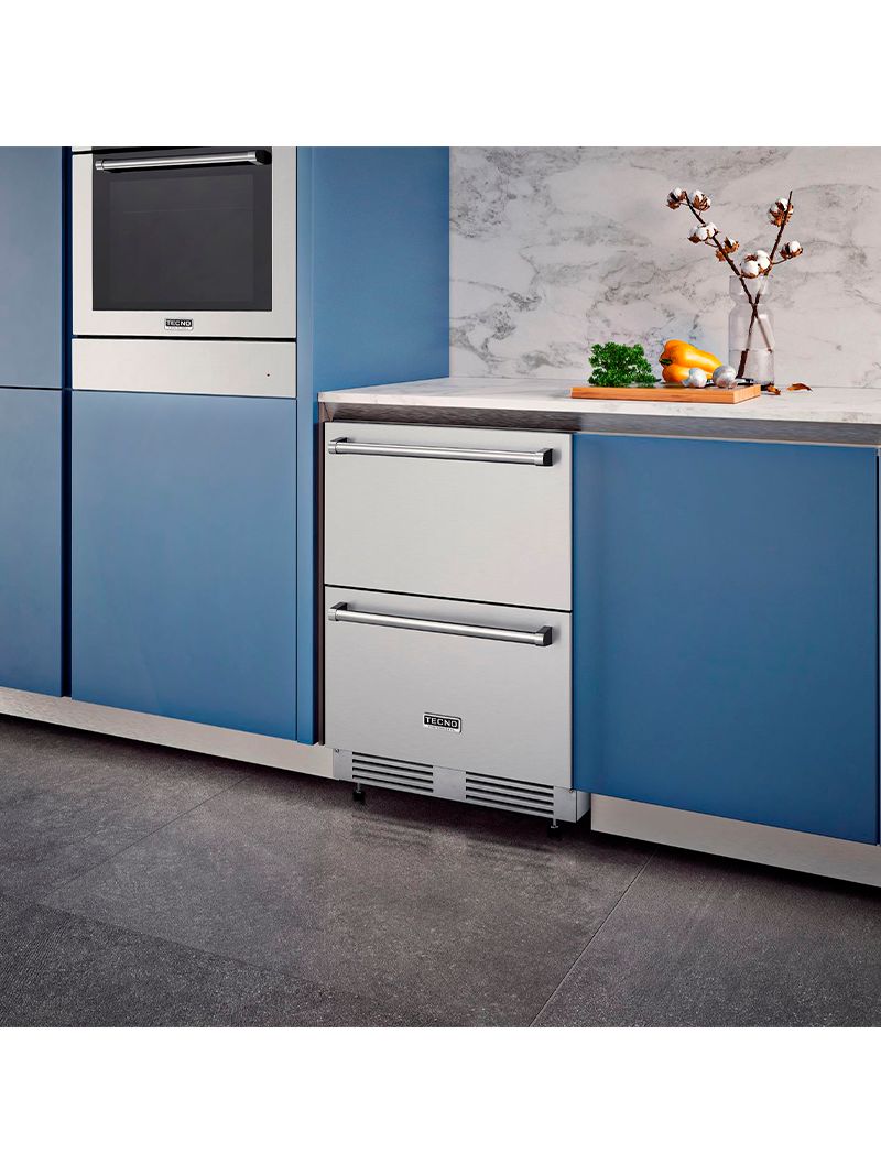 Embutimento perfeito que pode ser aplicada em um nicho sem frestas laterais de ventilação, proporcionando um elegante acabamento.