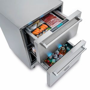 Gaveta Freezer Outdoor Vintage Tecno 95L 60cm Inox