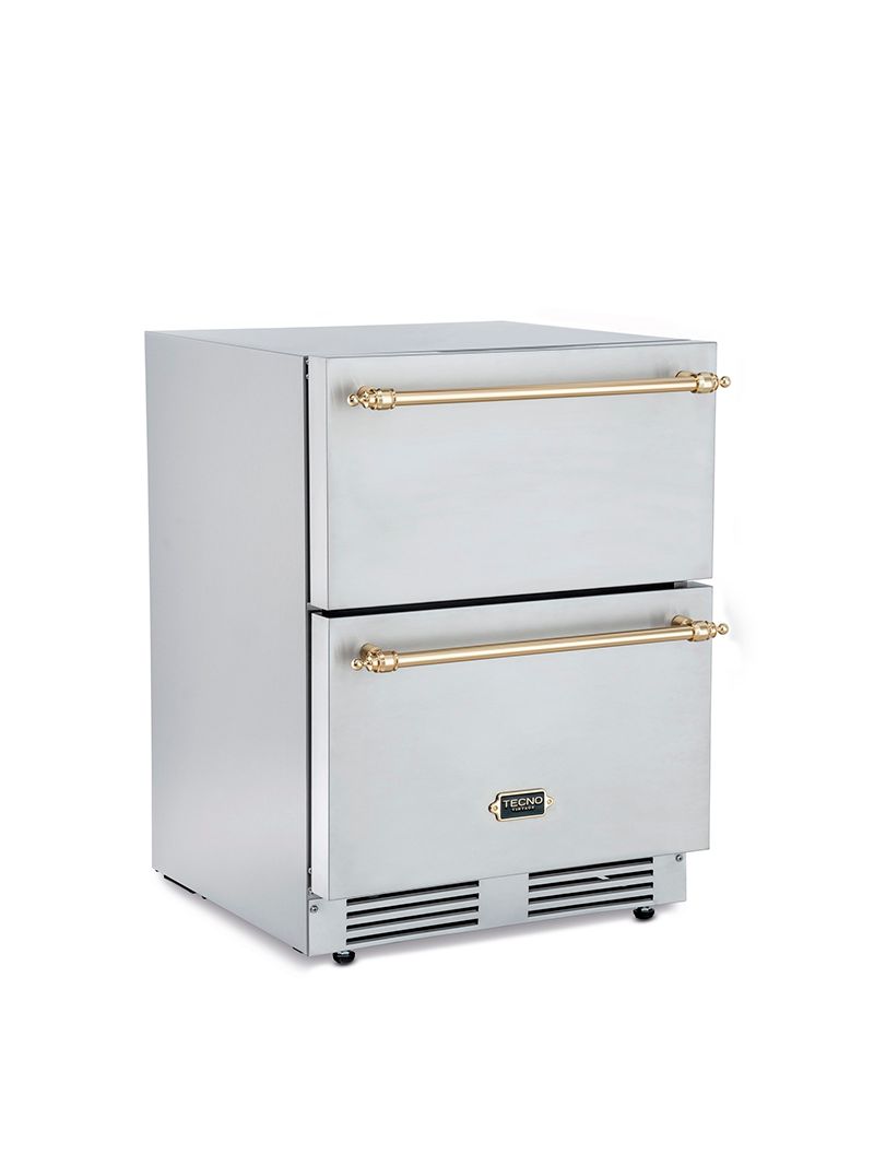 Para uso no piso ou embutida, possui gabinete todo em aço inox com proteção anti-manchas.