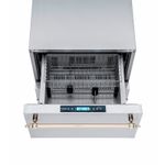 Divisórias e cesto de frutas acomodam todos os tamanhos de embalagens sem danificar as frutas.