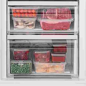 Refrigerador de Embutir Bottom Freezer Tecno Original 233L Para Revestir