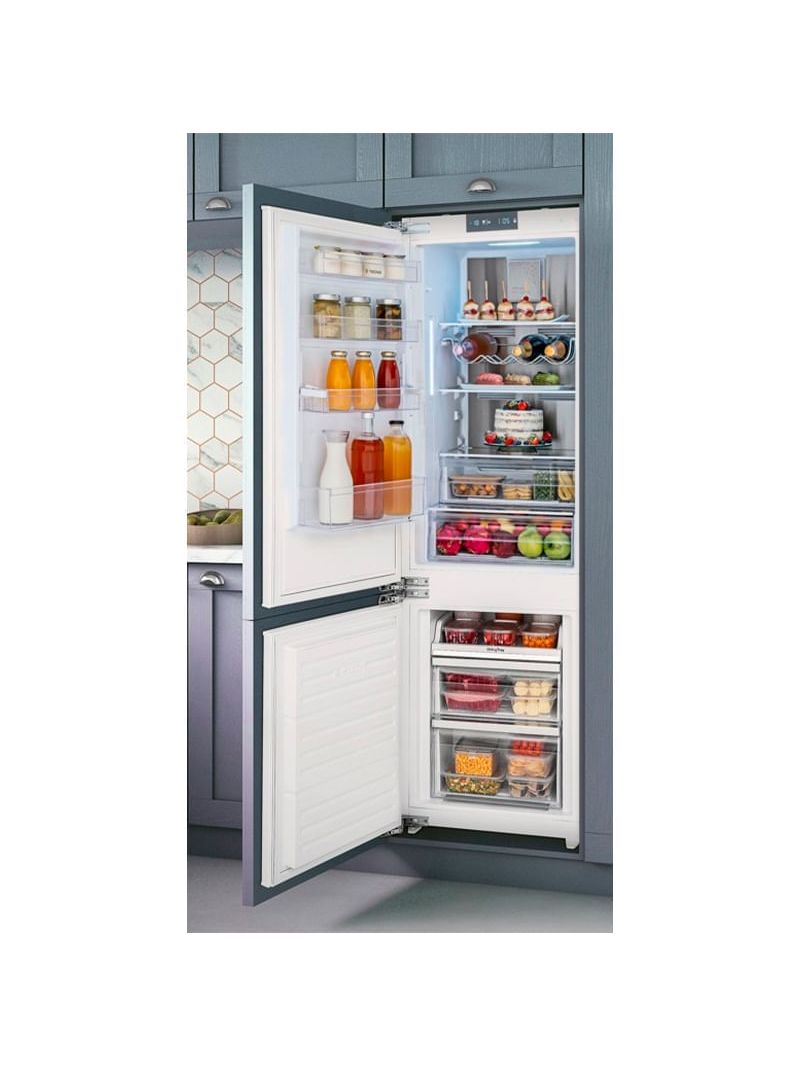 Portas para Revestir possui sistema door on door para fixar de forma robusta e sem frestas o revestimento escolhido nas portas do refrigerador. Integração perfeita do refrigerador com o seu projeto de cozinha.