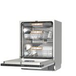 Design interno inteligente que comporta grande volume de louças, trazendo mais praticidade para a rotina.