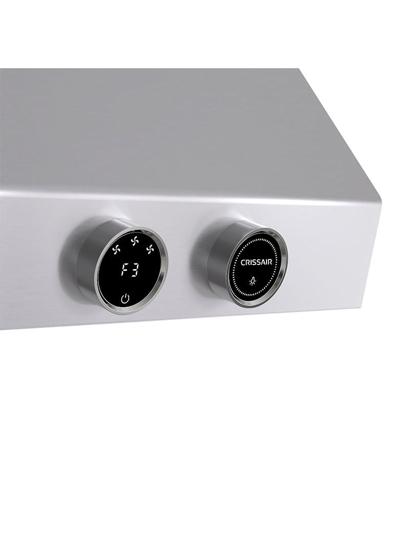 Painel Touch com design moderno, oferece controle intuitivo, acionamento suave e visual sofisticado.