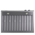 Sistema de aspiração com pré-filtro inercial, que retém partículas mais pesadas logo na entrada, otimiza o fluxo de ar e contribui para maior eficiência e durabilidade do equipamento.