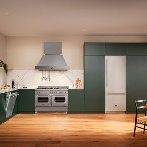 Coifa Parede Bertazzoni Heritage 122cm Inox Marfim