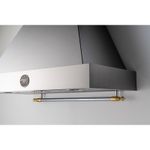 Design Heritage que compõe refinados conjuntos com os demais produtos da linha Bertazzoni Heritage como os fogões, fornos, gavetas aquecidas, refrigeradores, adegas e lava-louças.