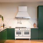 Compõe conjuntos com os fogões e cooktop Bertazzoni Heritage.