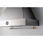 Design Heritage que compõe refinados conjuntos com os demais produtos da linha Bertazzoni Heritage como os fogões, fornos, gavetas aquecidas, refrigeradores, adegas e lava-louças.