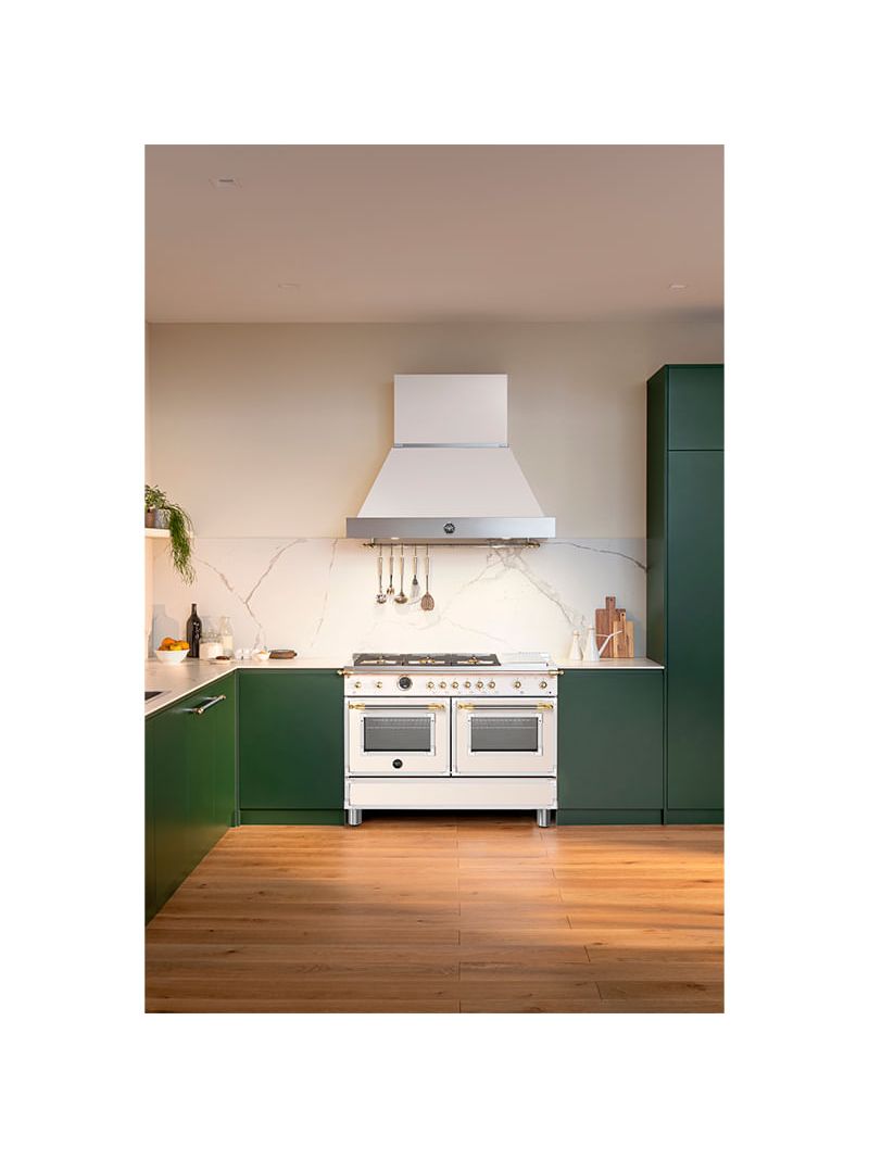 Compõe conjuntos com os fogões e cooktop Bertazzoni Heritage.