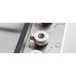 Manípulos Profissionais robustos e em aço inox com formato ergonômico.