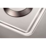 Mesa em aço inox 304 incomparável qualidade com alta resistência à corrosão e manchas, totalmente selada e com cantos arredondados.