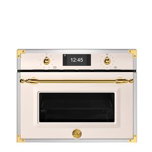 Forno Combinado com Microondas Embutir Bertazzoni Heritage 40L 60m Marfim