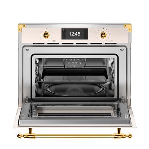 Forno Combinado com Microondas Embutir Bertazzoni Heritage 40L 60m Marfim