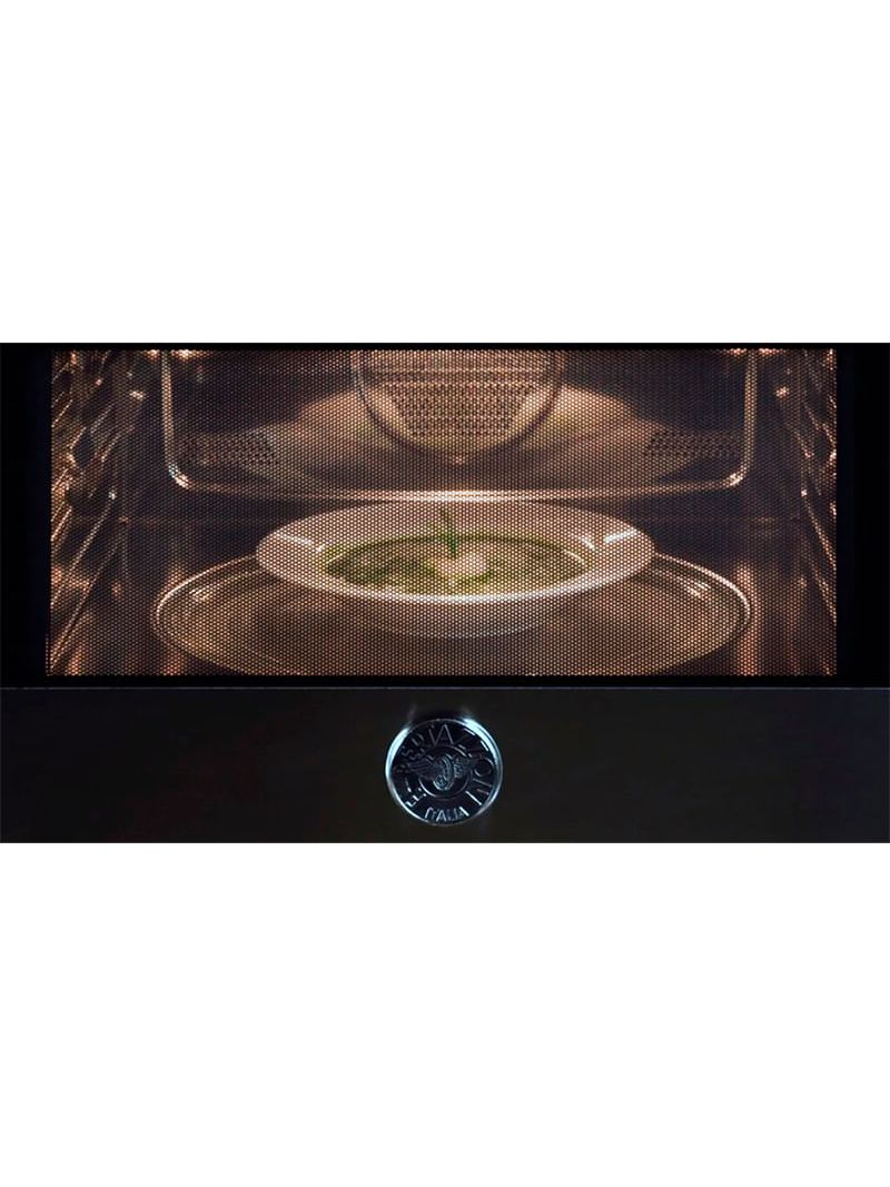 Cozimento com Micro-ondas aquece e prepara alimentos com 5 diferentes níveis de potência: 200 W, 400 W, 600 W, 800 W e 1000 W.