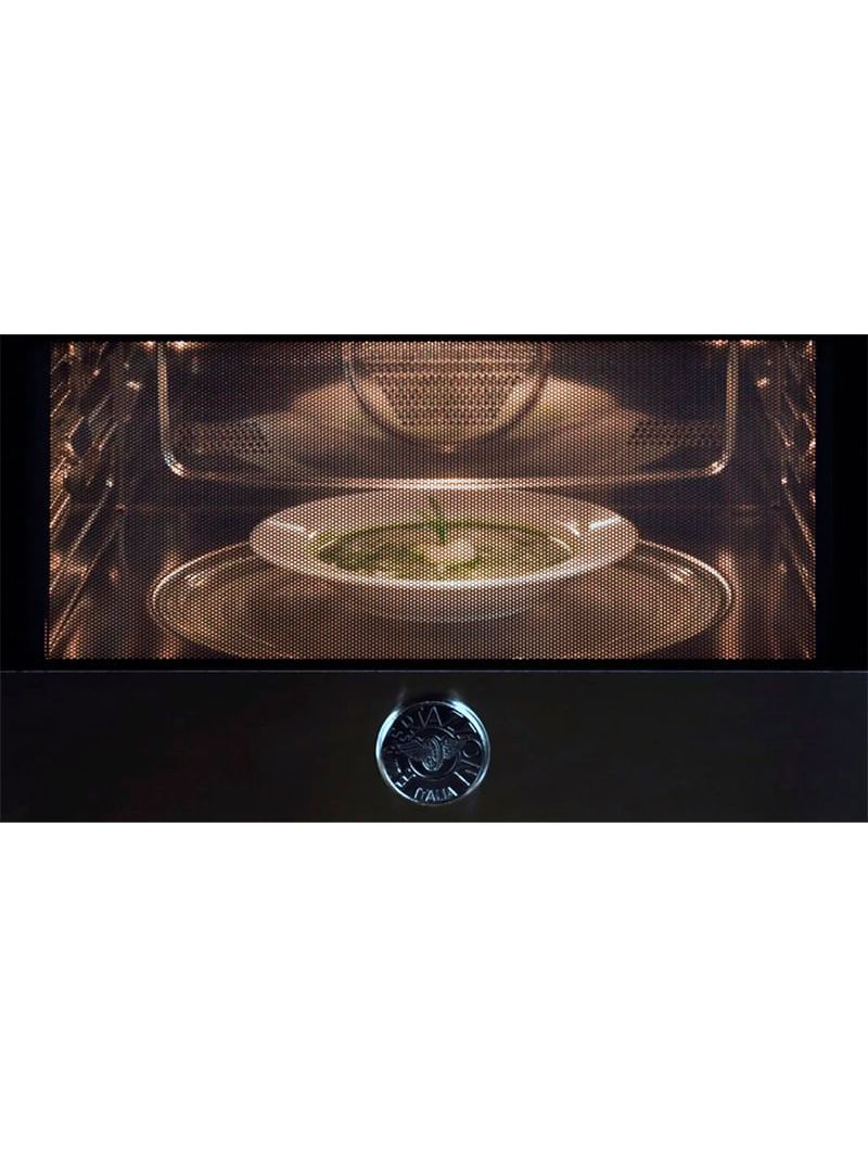 Cozimento com Micro-ondas aquece e prepara alimentos com 5 diferentes níveis de potência: 200 W, 400 W, 600 W, 800 W e 1000 W.